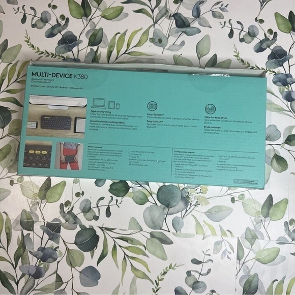 Logitech Multi-Device Bluetooth Keyboard - Grey - Picture 4 of 4